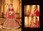 Stunning Red Color Latest Bridal Lehenga Choli - Joshindia