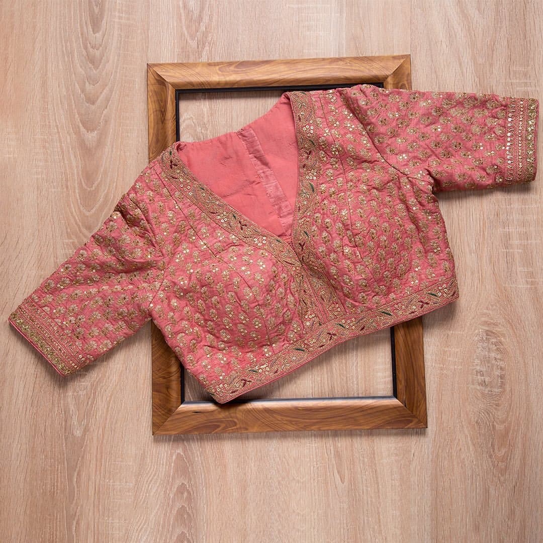 Trendy blue color designer saree at affordable rate - Joshindia