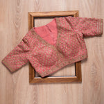 Trendy blue color designer saree at affordable rate - Joshindia