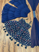 Latest blue color designer salwar suit buy now - Joshindia