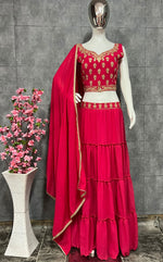 Trending ruffle lehenga choli buy now colors availble - Joshindia