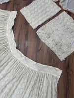 White color designer lehenga choli for amazing looks - Joshindia