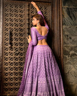 Trending Lilac Color Latest Designer Lehenga Choli For Great Looks - Joshindia