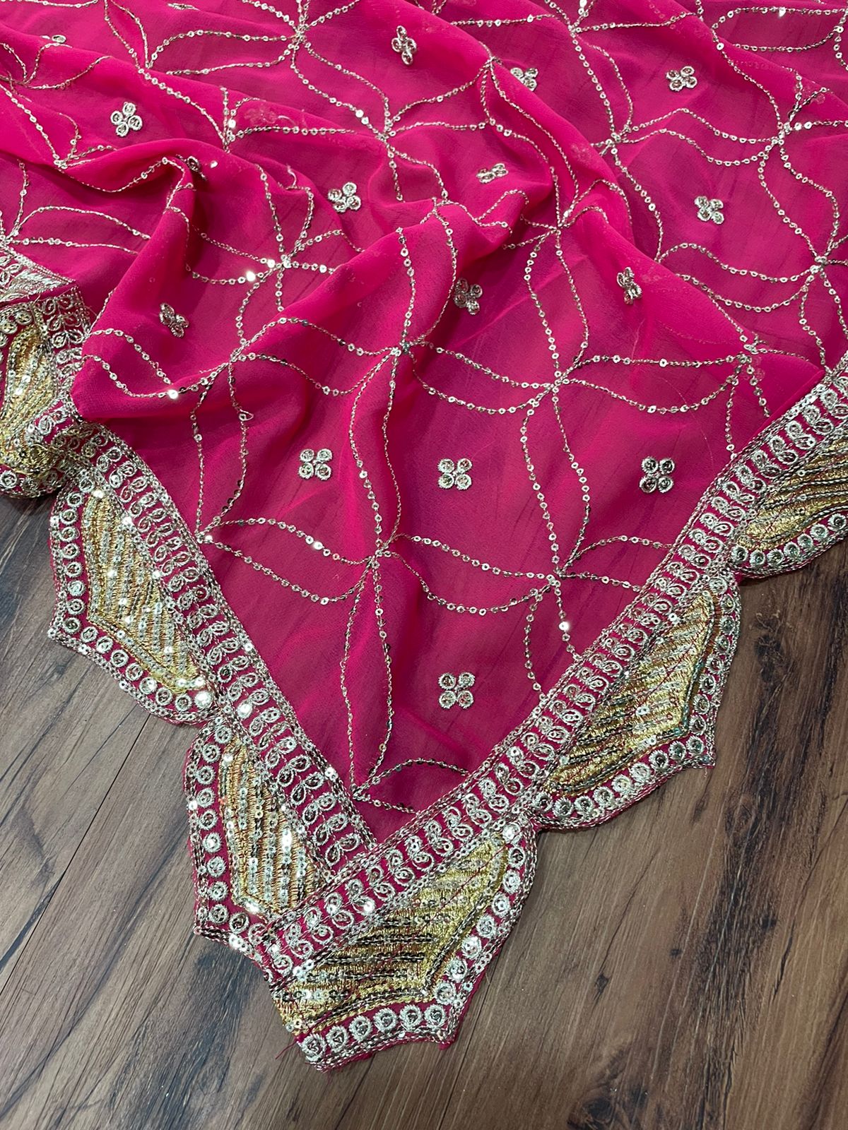 Latest pink colordesigner lehenga choli at affordable price - Joshindia