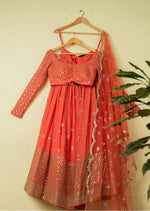 Buy Orange Lehenga Choli Online in India - Joshindia