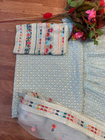 New Designer Lehenga CholiIn Sky Blue Color Buy Now - Joshindia