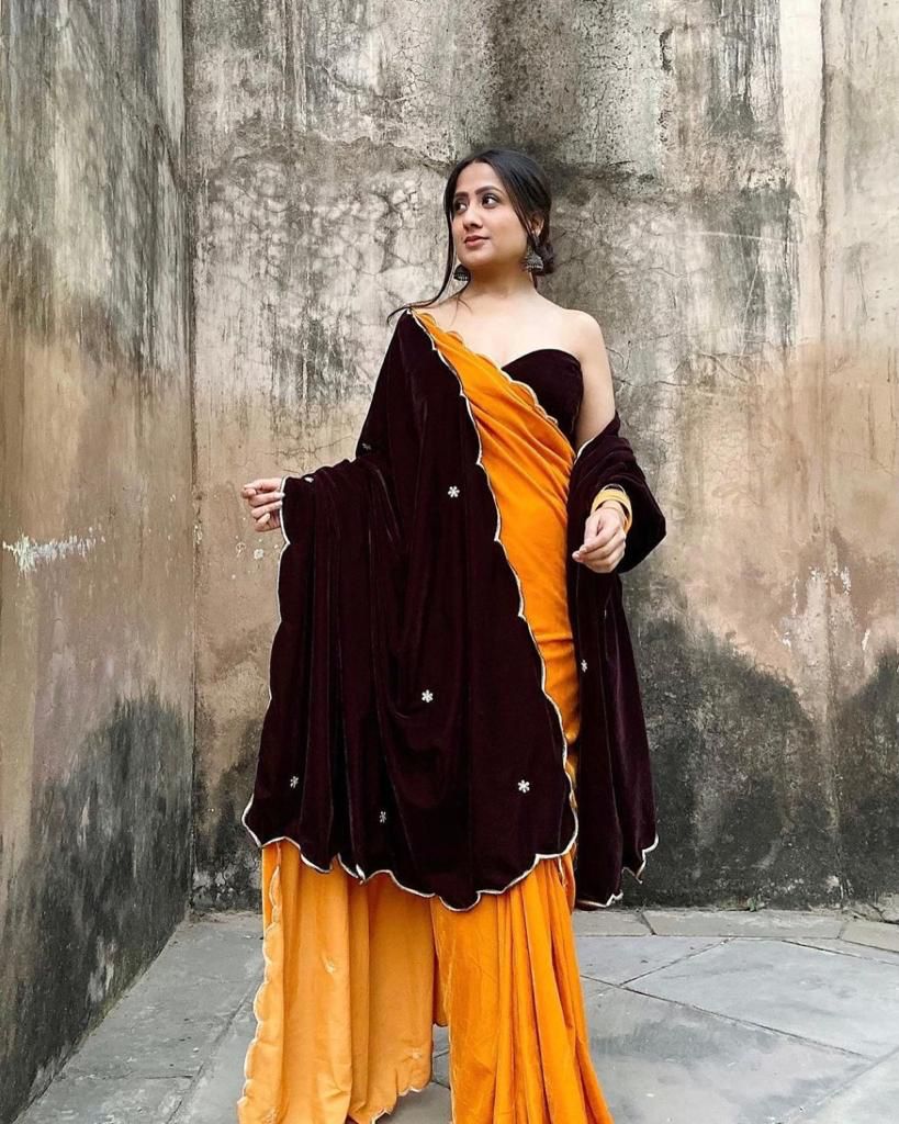 Heavy Designer Saree For Wedding And Reception - Joshindia