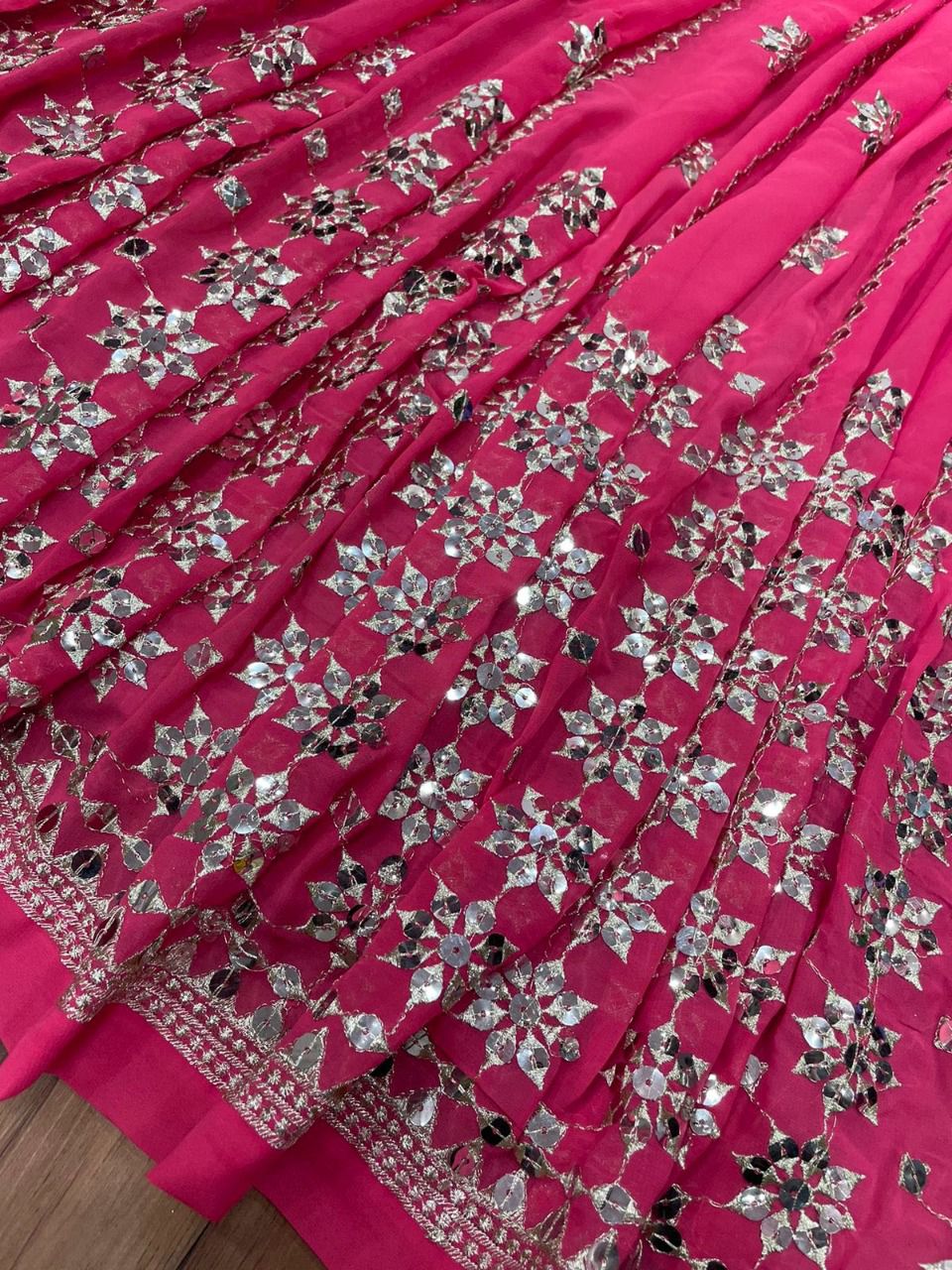 Latest Pink Color Designer Lehenga Choli At Affordable Price
