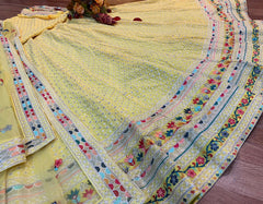 New Designer Lehenga Choli  In Yellow Color Buy Now - Joshindia