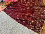 Latest Maroon Color Mirror Work Lehenga Choli At Affordable Price - Joshindia