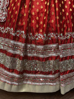 Maroon Color Jacquard Silk Lehenga Choli Buy Now - Joshindia