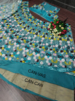 Buy Trending blue shade bollywood lehenga now - Joshindia