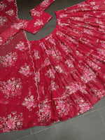 Buy Red Color Floral Lehenga online at Best Prices in India - Joshindia