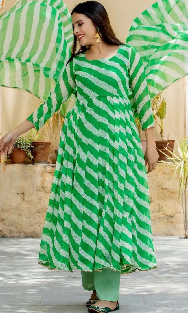 Green Color Heavy Designer Salwar Suit Buy Now