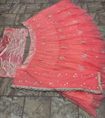 Buy orange color trendy designer lehenga for wedding - Joshindia