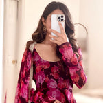 Buy Purple color lucknowi style kurta set for stylish look - Joshindia