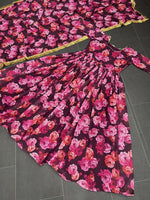Buy Purple color lucknowi style kurta set for stylish look - Joshindia