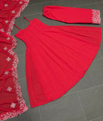 Red Color Heavy Designer Salwar Suit Buy Now - Joshindia