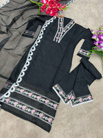 Trending Black Color Kurta Set For Wedding - Joshindia