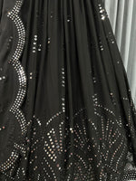 Latest black Color Sequence Designer lehenga Choli Collection - Joshindia