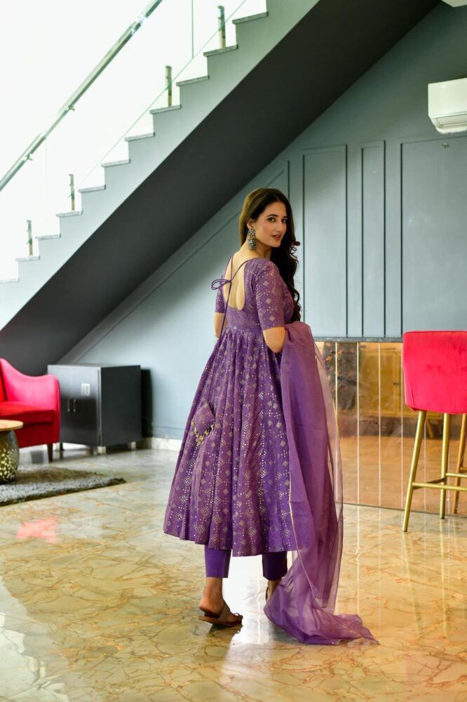 Purple Color Heavy Designer Salwar Suit Buy Now - Joshindia