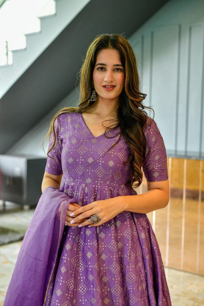 Purple Color Heavy Designer Salwar Suit Buy Now - Joshindia