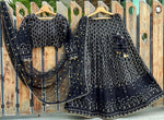 Beautiful Black Color Sequence Lehenga Choli Buy Now - Joshindia