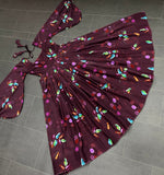 Purple Color Gown For Party - Joshindia