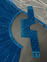 Beautiful Sky Blue designer Lehenga Choli For great looks - Joshindia