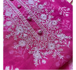 Buy Pink color lucknowi style kurta set for stylish look - Joshindia