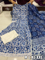 Sky Blue Color Heavy Designer Salwar Suit Buy Now - Joshindia