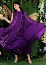 Purple Color Heavy Designer Salwarsuit Buy Online - Joshindia