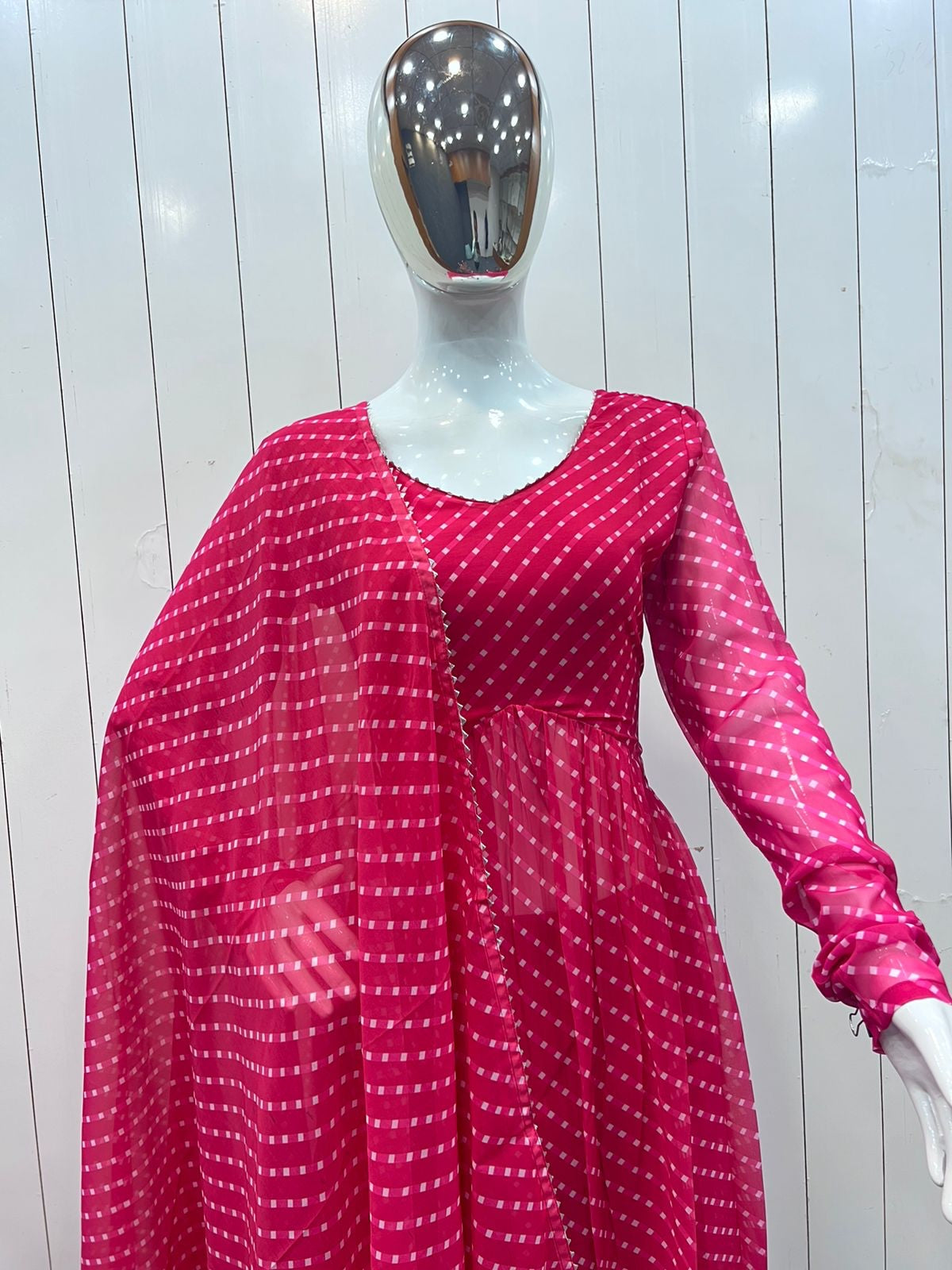 pink color heavy designer salwar suit - Joshindia