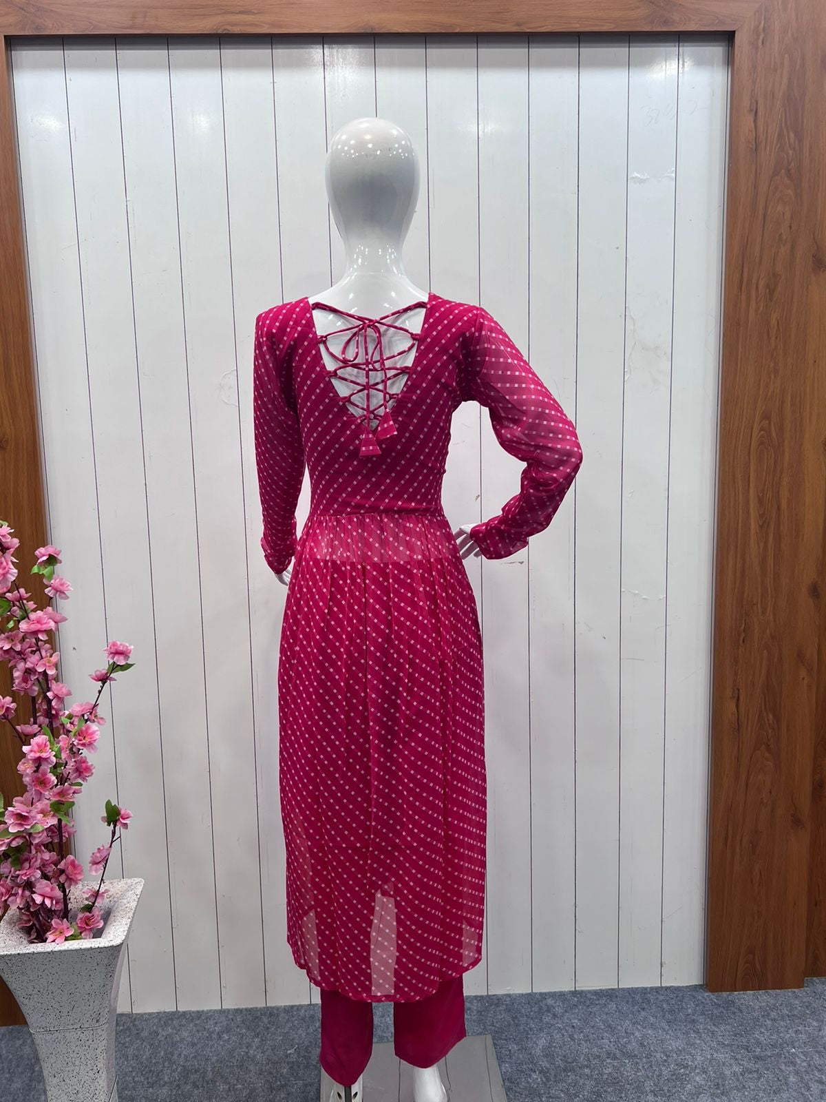 pink color heavy designer salwar suit - Joshindia
