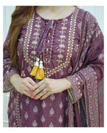 Trending Wine Color Lucknowi Style Kurta Set For Stylish Look - Joshindia