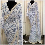 Digital Printed Georgette Designer saree for best look buy online - Joshindia