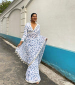 Digital Printed Georgette Designer saree for best look buy online - Joshindia