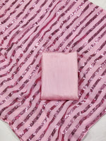 Buy Most Trending Pink Color Sequence Saree At Affordable Price - Joshindia