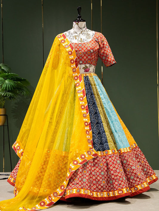 Buy Trendy Designer Multi Color Lehenga Choli Online in India