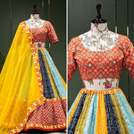 Buy Trendy Designer Multi Color Lehenga Choli Online in India - Joshindia