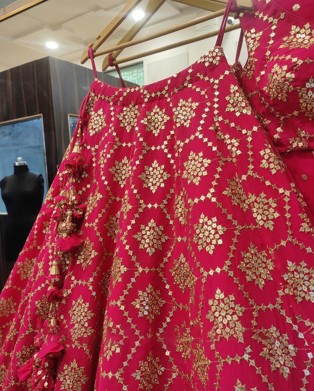 Buy Trending Pink Color Heavy Designer Lehenga Choli - Joshindia