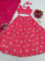 Buy Trending Pink Color Heavy Designer Lehenga Choli - Joshindia