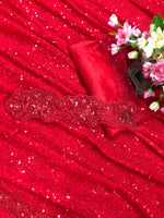 Amazing Sequence Designer Saree At Affordable Price - Joshindia