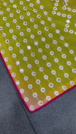 Multi Color Lehriya Print Designer Saree Buy Now