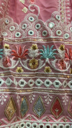 Trending Peach Color Designer Lehenga Choli At Affordable Price