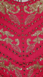 Beautiful white color sequence lehenga choli for partywear function