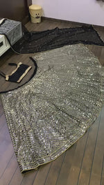 Latest Black Color Designer Lehenga Choli At Affordable Price