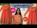 Buy Orange Lehenga Choli Online in India