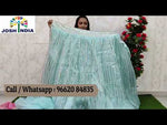 light green color designer embroidered lehenga choli