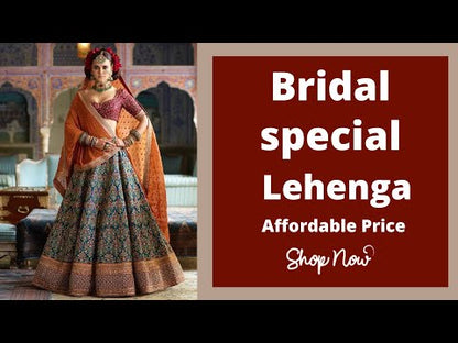 Buy designer bridal lehenga at affordable price